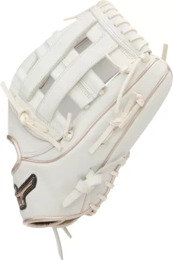 Mizuno 12'' MVP Select Series Fastpitch Glove 11 Mizuno 12'' MVP Select Series Fastpitch Glove -Ball Games Comprehensive Shop 313011R WhiteRoseGold SDER