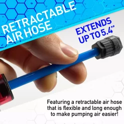 Franklin 13.25'' Dual-Action Pump -Ball Games Comprehensive Shop 3148 NOCOLOR TEC