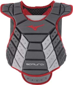 Mizuno Women's Samurai Softball Catcher's Set -Ball Games Comprehensive Shop 380421 911201 GreyCardinal FRT