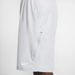 Nike Men's N.E.T 11'' Woven Tennis Shorts -Ball Games Comprehensive Shop 455618 SkyGrey MODSDE