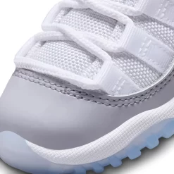 Air Jordan 11 Low Retro Toddler Basketball Shoes -Ball Games Comprehensive Shop 505836 140 GreyBlueWhite DET