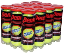 Penn Championship Regular Duty Tennis Balls - 12 Pack 5 Penn Championship Regular Duty Tennis Balls - 12 Pack -Ball Games Comprehensive Shop 521109 NOCOLOR AL