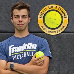Franklin Pickleball-X Outdoor Pickleballs – 3 Pack 9 Franklin Pickleball-X Outdoor Pickleballs – 3 Pack -Ball Games Comprehensive Shop 52821T18 Yellow MODDET