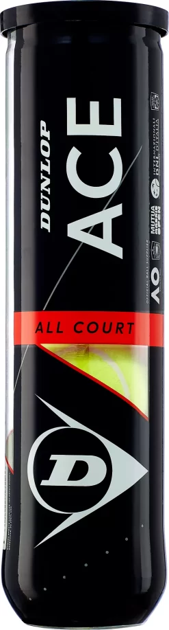 Dunlop Ace All Court 4-Ball Can 7 Dunlop Ace All Court 4-Ball Can -Ball Games Comprehensive Shop 601352D NOCOLOR FRT alt2