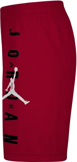 Jordan Boys' Jumpman Vertical Mesh Shorts -Ball Games Comprehensive Shop 957176 R78 Red L
