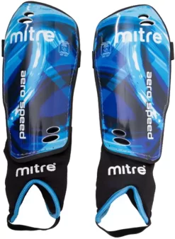 Mitre Aerospeed Soccer Shin Guards -Ball Games Comprehensive Shop AEROSPEEDZ 40888451 ASSORTED FRT alt1