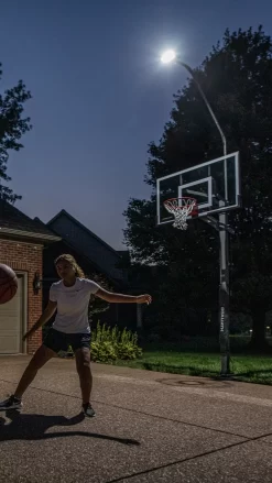 Goaliath LED Basketball Hoop Light -Ball Games Comprehensive Shop B7020W LED Hoop Light 08