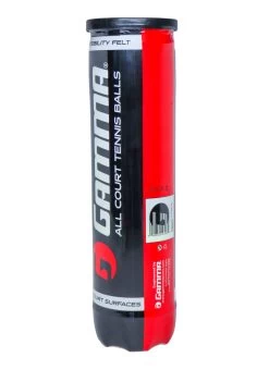 GAMMA All Court Tennis Balls - 4 Count -Ball Games Comprehensive Shop CGB410 NOCOLOR AL