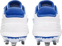 Nike Women's Zoom Hyperdiamond 3 Elite Metal Fastpitch Softball Cleats -Ball Games Comprehensive Shop CI2229 106 WhiteRoyal BCK