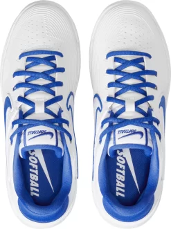 Nike Women's Zoom Hyperdiamond 3 Elite Metal Fastpitch Softball Cleats -Ball Games Comprehensive Shop CI2229 106 WhiteRoyal TOP