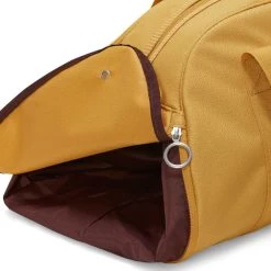 Nike One Club Women's Training Duffel Bag -Ball Games Comprehensive Shop CV0062 725 WhtGoldWhtGoldEarth DET alt1