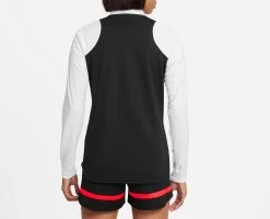 Nike Women's Dri-FIT Academy Soccer Drill Top -Ball Games Comprehensive Shop CV2653FA21 016 BlackBlack MODBCK