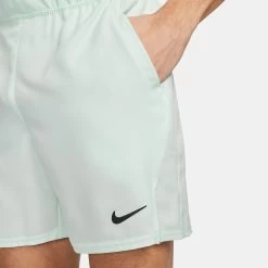 Nike Men's NikeCourt Dri-FIT Victory 7” Tennis Shorts -Ball Games Comprehensive Shop CV3048 394 BarelyGreenBlack MODDET