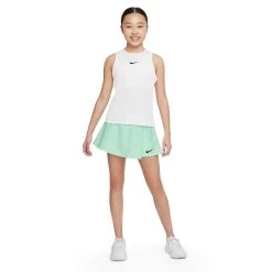 Nike Girls' NikeCourt Dri-FIT Victory Tennis Skirt -Ball Games Comprehensive Shop CV7575 379 MintFoamBlack MODSTL