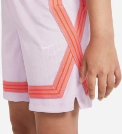 Nike Girls' Fly Crossover Training Shorts -Ball Games Comprehensive Shop DA1086SU22 DA1086530 DollRushOrange MODSDE