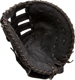Rawlings 12.5'' Premium Series First Base Mitt -Ball Games Comprehensive Shop DICD125BWFBRZ DICD125BWFB30 Black PALM