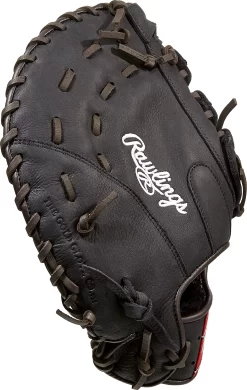 Rawlings 12.5'' Premium Series First Base Mitt -Ball Games Comprehensive Shop DICD125BWFBRZ DICD125BWFB30 Black SDEL