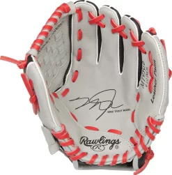 Rawlings 9.5'' Tee Ball Mike Trout Series Glove -Ball Games Comprehensive Shop DICMT95GB 60 Grey PALM