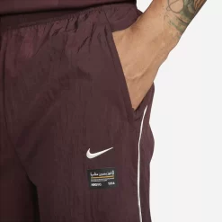 Nike Men's F.C. Repel Woven Soccer Pants -Ball Games Comprehensive Shop DQ5043 652 BurgundyCrush MODDET