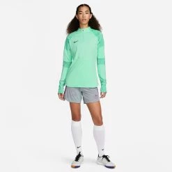 Nike Women's Therma-Fit Strike Winter 1/2 Zip Drill Long-Sleeve Shirt 10 Nike Women's Therma-Fit Strike Winter 1/2 Zip Drill Long-Sleeve Shirt -Ball Games Comprehensive Shop DQ6825HO22 342 GreenGlow MODBCK