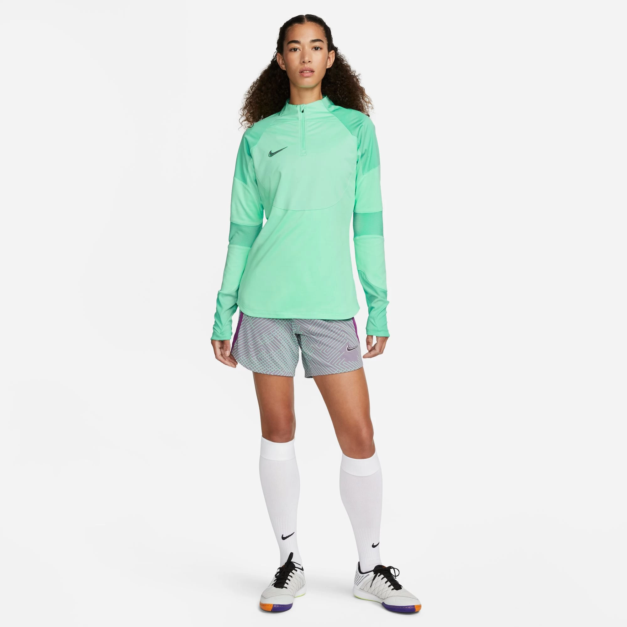 Nike Women's Therma-Fit Strike Winter 1/2 Zip Drill Long-Sleeve Shirt 4 Nike Women's Therma-Fit Strike Winter 1/2 Zip Drill Long-Sleeve Shirt - Image 2