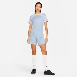 Nike Women's Dri-FIT Strike Soccer Shirt -Ball Games Comprehensive Shop DV2868SU22 548 LightMarine MODSTL