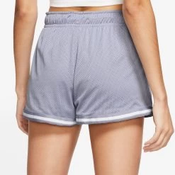 Nike Women's Sportswear Essentials Mesh Mid-Rise Shorts -Ball Games Comprehensive Shop DV7966SU23 DV7966519 IndigoHaze MODBCK