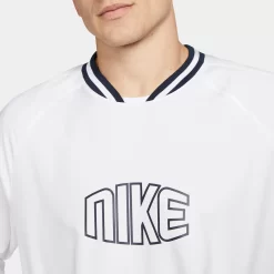 Nike Men's Dri-FIT Academy Graphic Soccer Shell Training Shirt 10 Nike Men's Dri-FIT Academy Graphic Soccer Shell Training Shirt -Ball Games Comprehensive Shop DV9301 100 White SWATCH