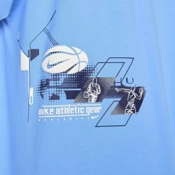 Nike Men's Max 90 Basketball T-Shirt -Ball Games Comprehensive Shop DV9630 412 UniversityBlue MODDET alt2