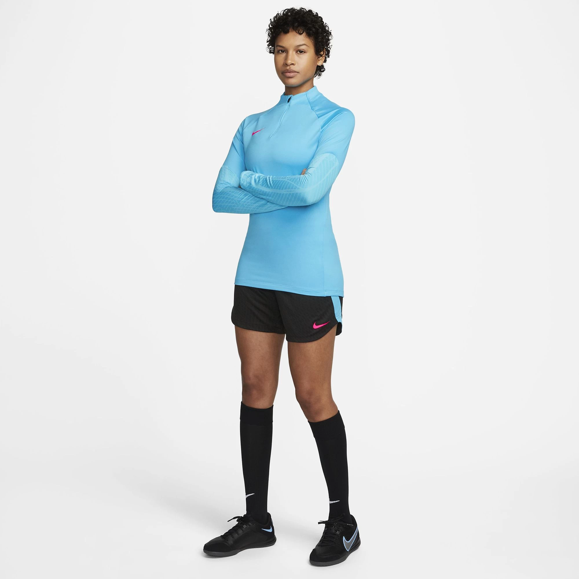 Nike Women's Dri-FIT Strike Drill Long Sleeve Shirt 4 Nike Women's Dri-FIT Strike Drill Long Sleeve Shirt - Image 2