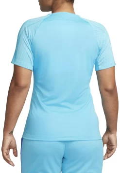 Nike Women's Dri-FIT Strike Short Sleeve Shirt -Ball Games Comprehensive Shop DX0517SP23 416 BalticBlue MODBCK