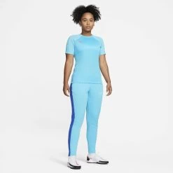 Nike Women's Dri-FIT Strike Short Sleeve Shirt -Ball Games Comprehensive Shop DX0517SP23 416 BalticBlue MODSTL