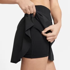 Nike Women's Dri FIT Advantage Tennis Skort -Ball Games Comprehensive Shop DX1421BW BlackWhite MODDET