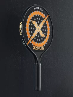 Xenon EVORTEX Heated Handle Platform Tennis Paddle -Ball Games Comprehensive Shop EVORTEX BlackOrange AR