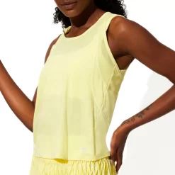 EleVen By Venus Williams Women's Kudos Tennis Tank Top -Ball Games Comprehensive Shop EVT UG TA687 Lemon MODDET