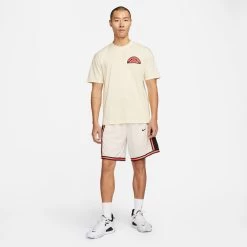 Nike Men's Max90 Basketball T-Shirt -Ball Games Comprehensive Shop FD0050 113 CoconutMilk MODSTL