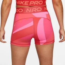 Nike Women's Pro 3" Alpha Shorts -Ball Games Comprehensive Shop FD0956 635 BrightCrimson MODBCK