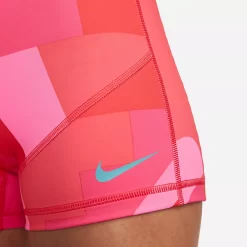 Nike Women's Pro 3" Alpha Shorts -Ball Games Comprehensive Shop FD0956 635 BrightCrimson MODDET