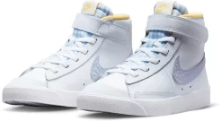 Nike Kids' Preschool Blazer Mid '77 Basketball Shoes -Ball Games Comprehensive Shop FJ4646 100 BeigeWhitePurple AL