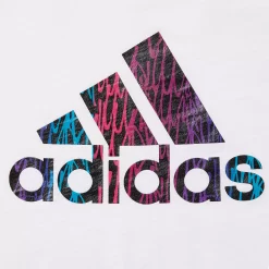Adidas Girls' Destiny ¾ Sleeve Softball Graphic Shirt 12 Adidas Girls' Destiny ¾ Sleeve Softball Graphic Shirt -Ball Games Comprehensive Shop GBA11012 AdidasLogoGraffiti DET alt1