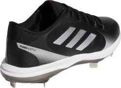 Adidas Women's Purehustle 2 Metal Fastpitch Softball Cleats -Ball Games Comprehensive Shop H00984 BlackSilver BCK