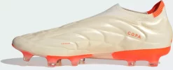Adidas Copa Pure+ FG Soccer Cleats -Ball Games Comprehensive Shop HQ8894 WHITEORANGE INS
