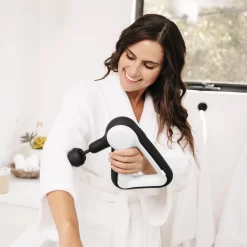 Theragun Liv Essential Percussive Therapy Massager -Ball Games Comprehensive Shop LIV PKG US BlackWhite DET alt9