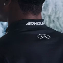 Under Armour Men's ColdGear Armour Mock Neck Long Sleeve Shirt -Ball Games Comprehensive Shop MensColdgear Mock 3