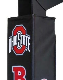 Goalsetter Ohio State Buckeyes Basketball Pole Pad -Ball Games Comprehensive Shop PC824OHS 1 Black DET alt1