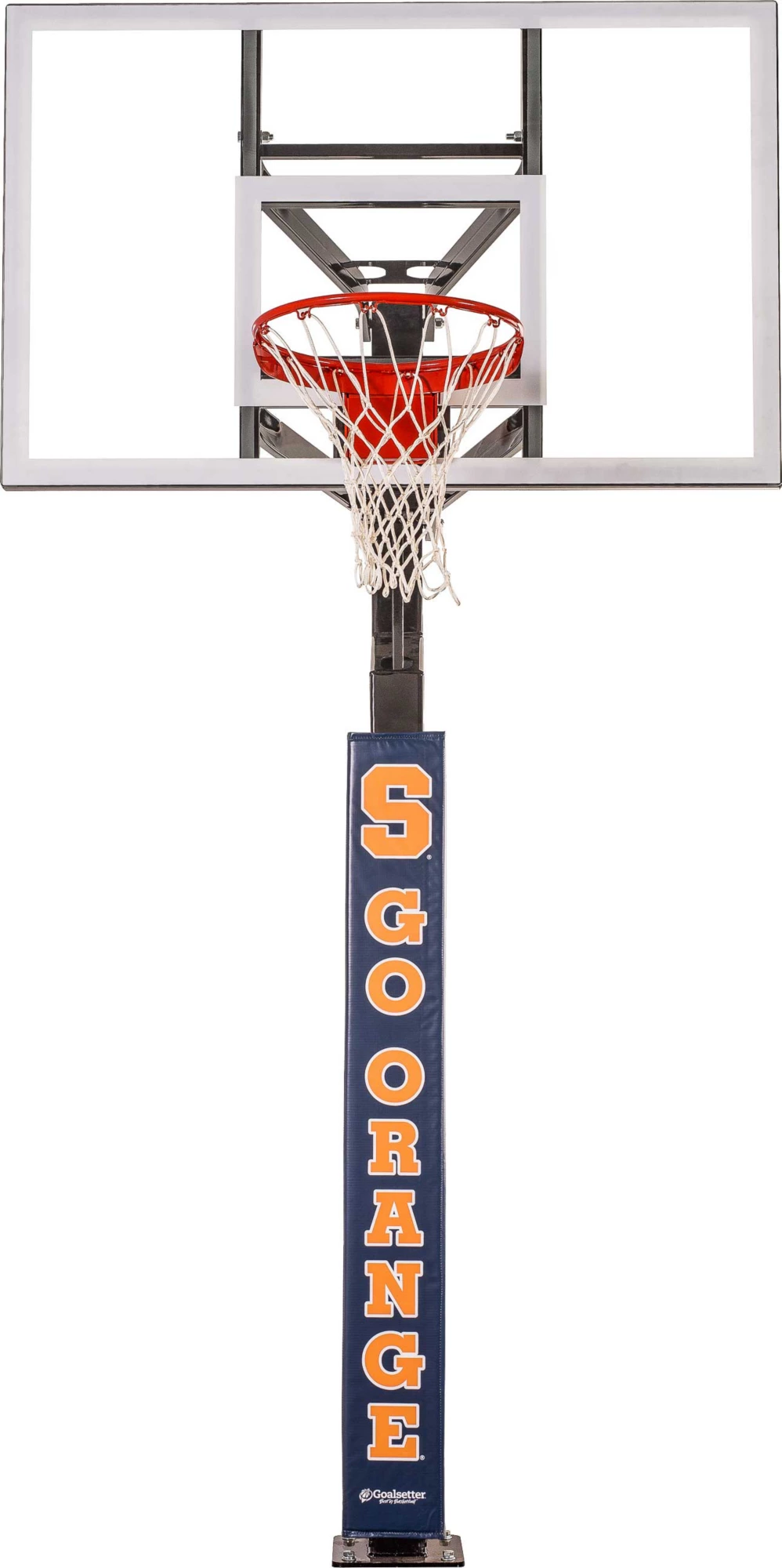 Goalsetter Syracuse Orange Basketball Pole Pad 4 Goalsetter Syracuse Orange Basketball Pole Pad - Image 2