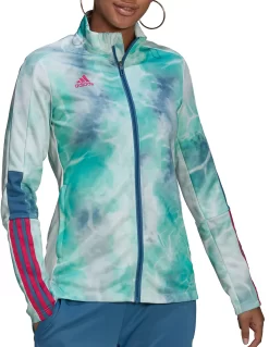 Adidas Women's Tiro Off Season Track Jacket -Ball Games Comprehensive Shop S2206GHTAN300W H59997 SemiMintRushWhi MODR