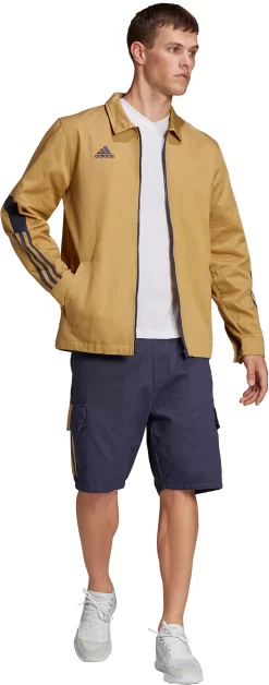 Adidas Men's Tiro Overshirt -Ball Games Comprehensive Shop S2206GHTAN404 H56616 GoldenBeige MODSTL