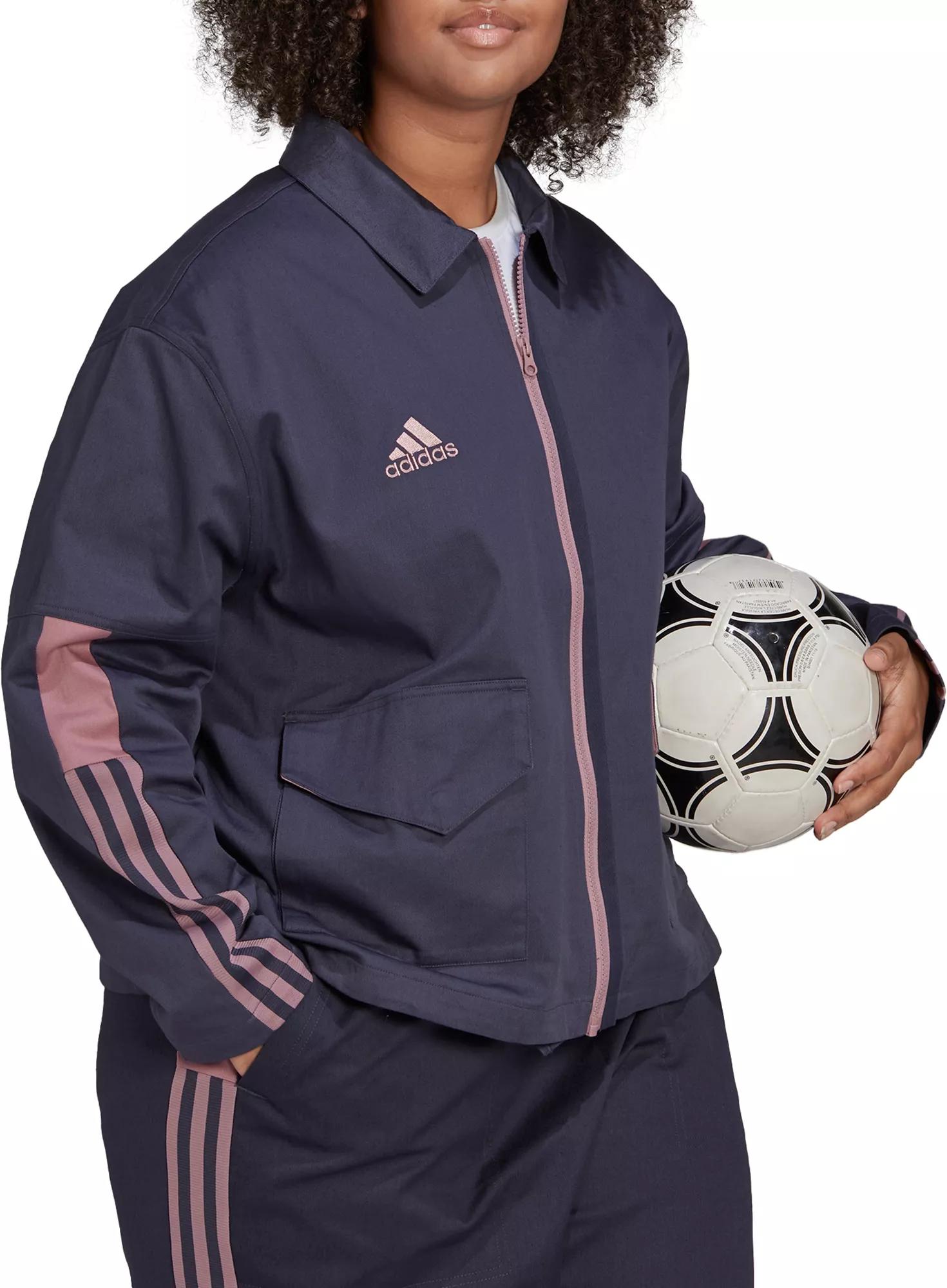 Adidas Women's Plus Size Tiro Cargo Track Jacket 11 Adidas Women's Plus Size Tiro Cargo Track Jacket - Image 9