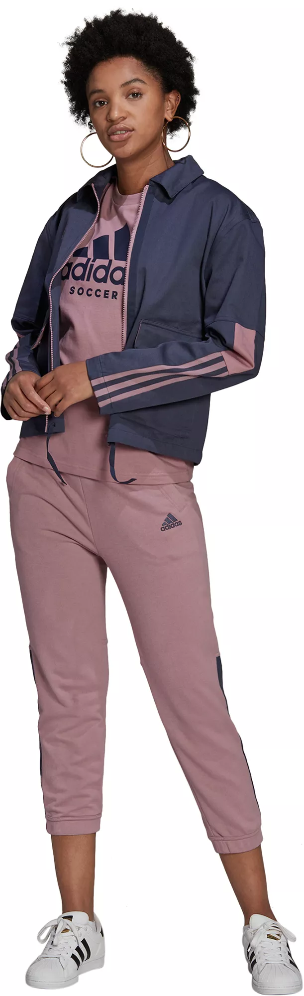 Adidas Women's Plus Size Tiro Cargo Track Jacket 5 Adidas Women's Plus Size Tiro Cargo Track Jacket - Image 3